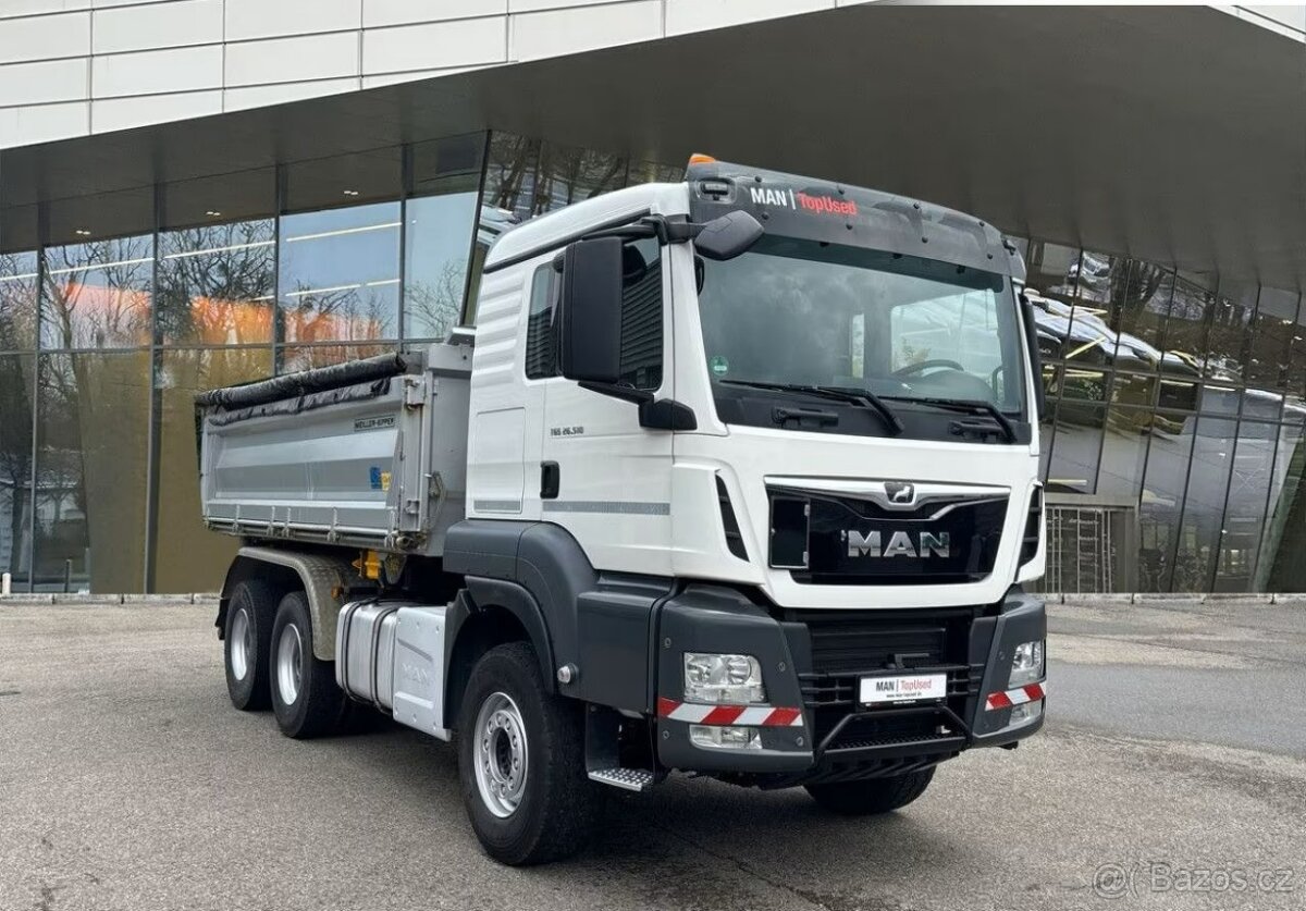 MAN TGS 26.510/6x4/sklápěč/S3/BORDMATIK