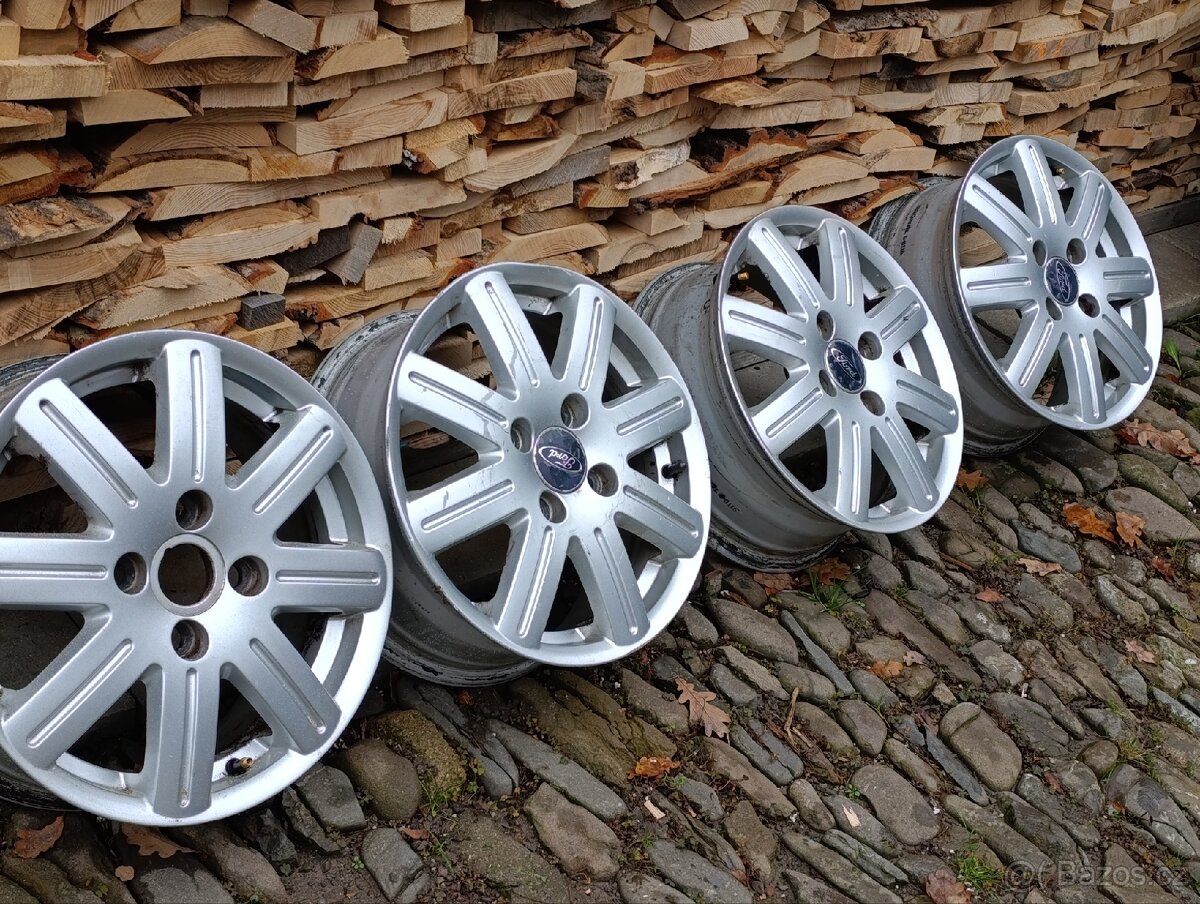 Sada 4x Alu disk Ford fiesta