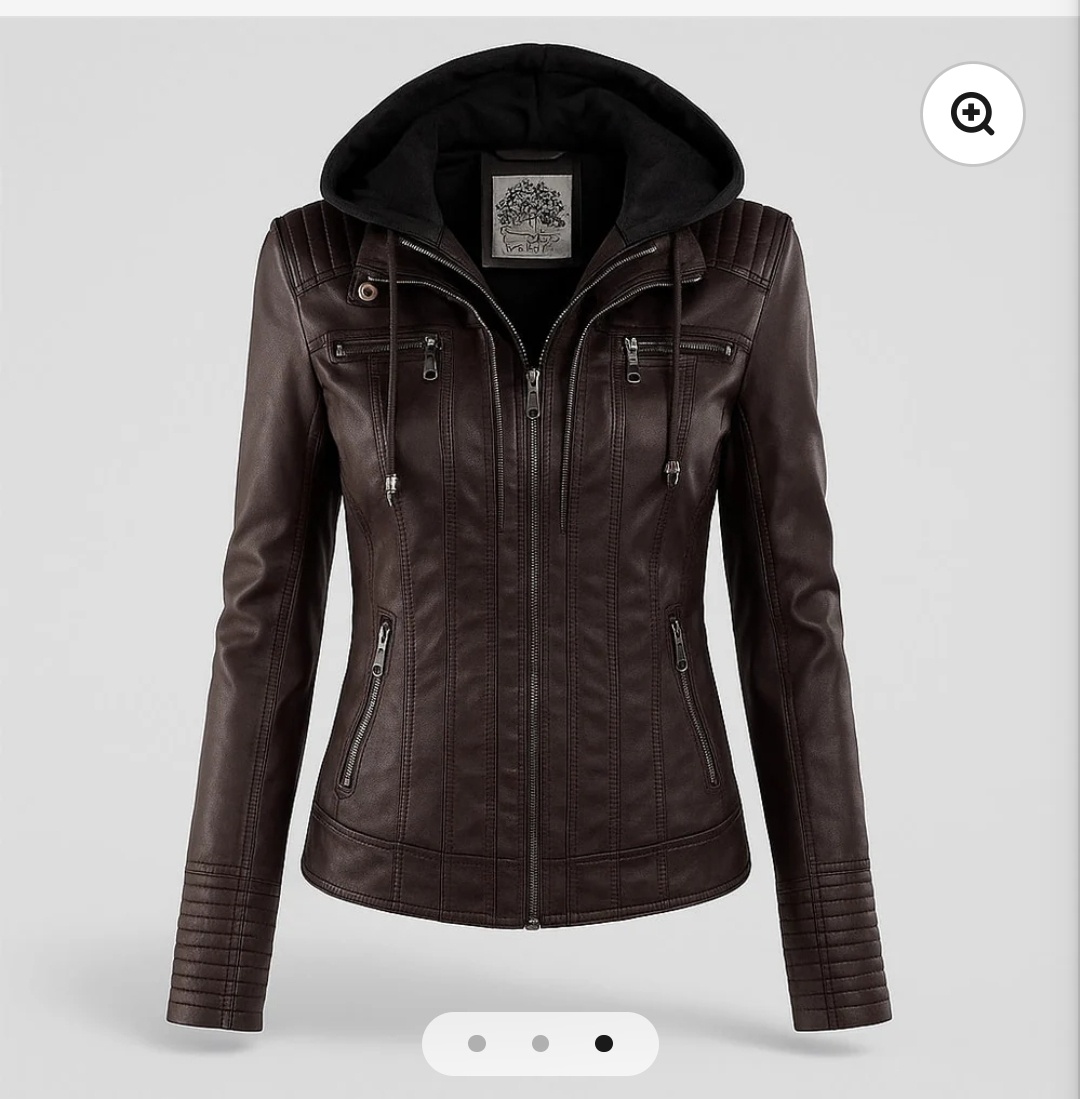 Prodám koženou dámskou bundu