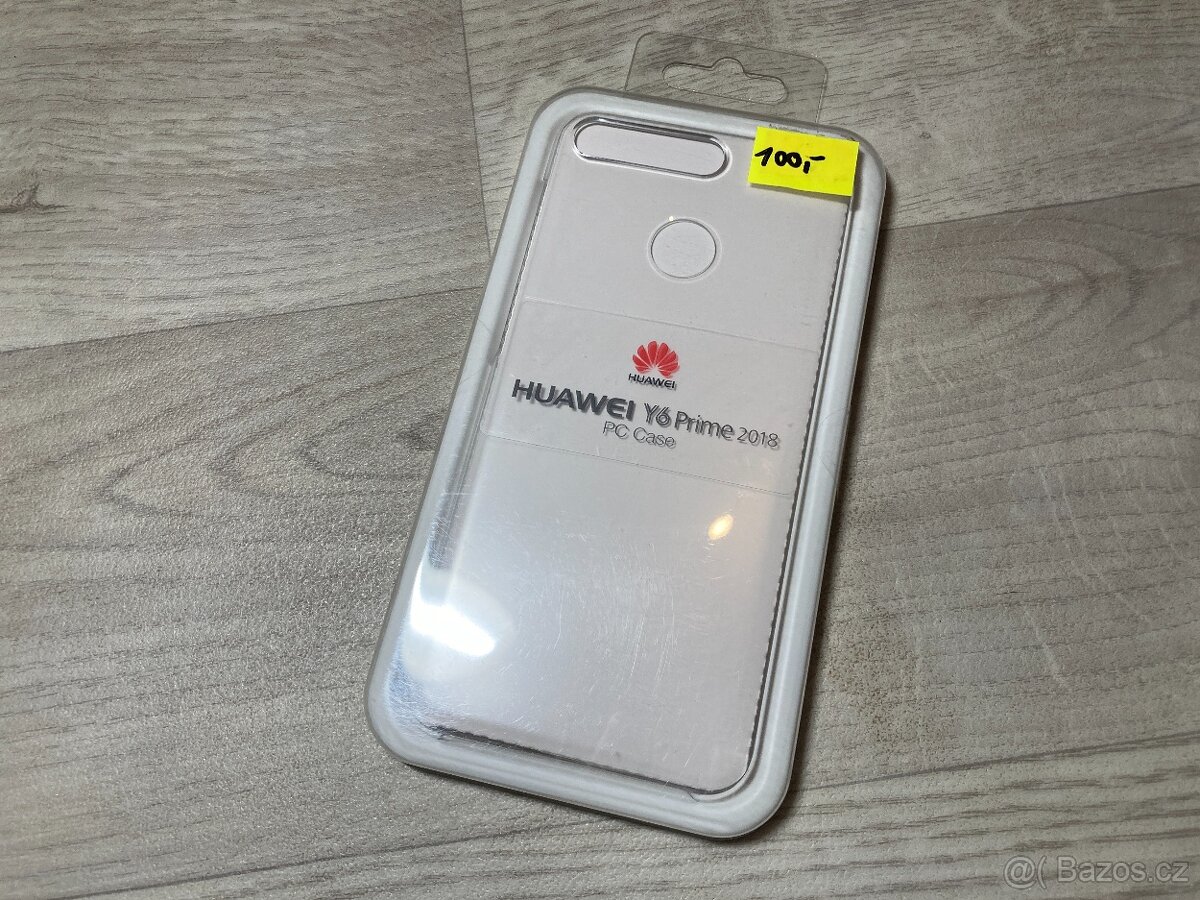 Kryt pro Huawei Y6 Prime 2018, průhledný - Nový