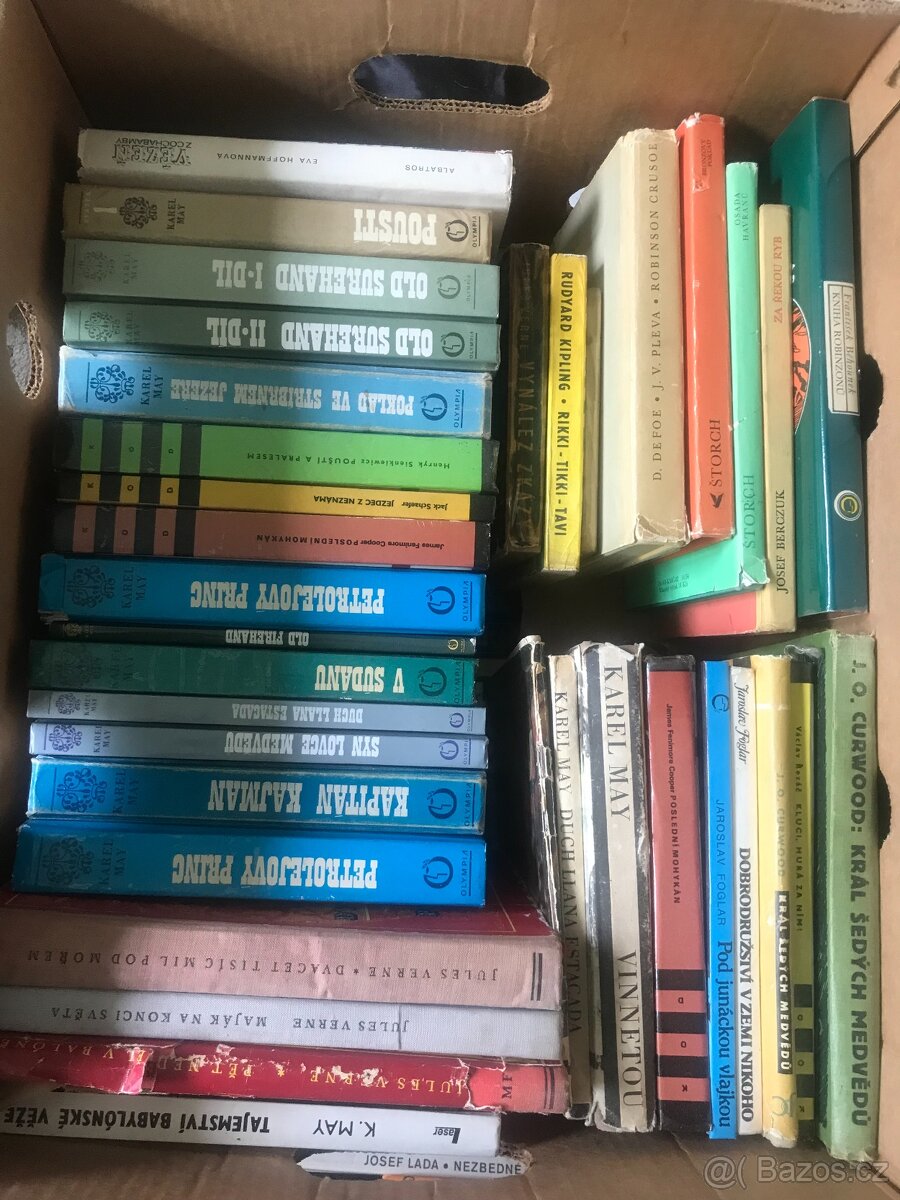 Staré / retro knihy pro mládež - dobrodružné KOD apod