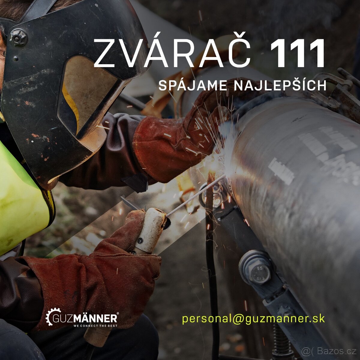 ZVÁRAČ 111 | NEMECKO - SACHSEN, GUZMÄNNER s.r.o.