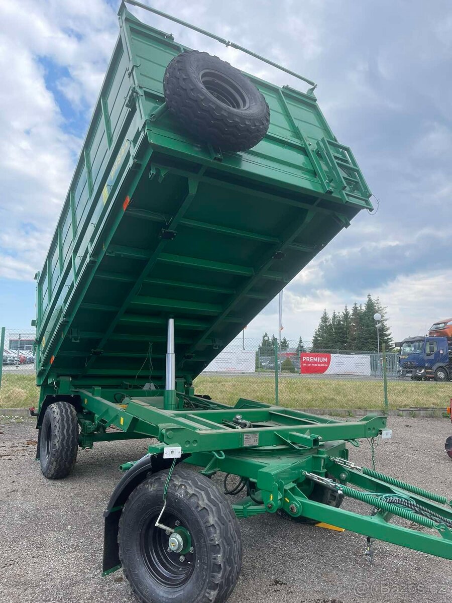 Traktorovy vlek,navěs, přívěs, (sklopení try strany) Belarus