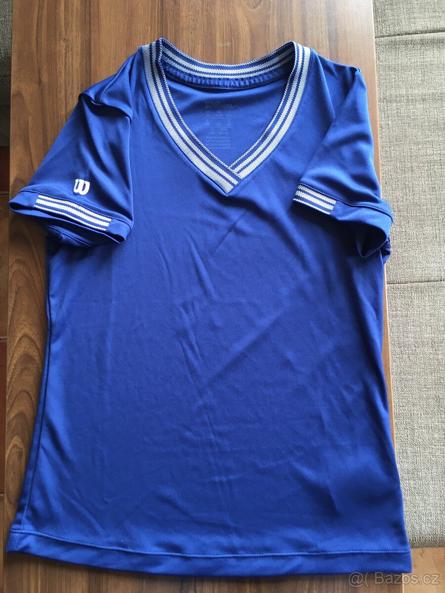 Dívčí triko na tenis Wilson vel. M