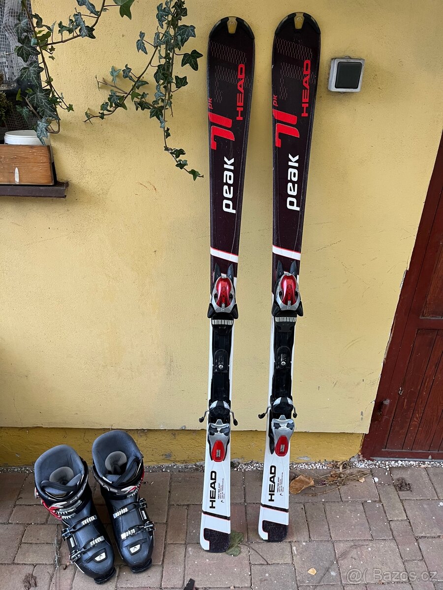 Sjezdové lyže Head Peak 71 + boty Head