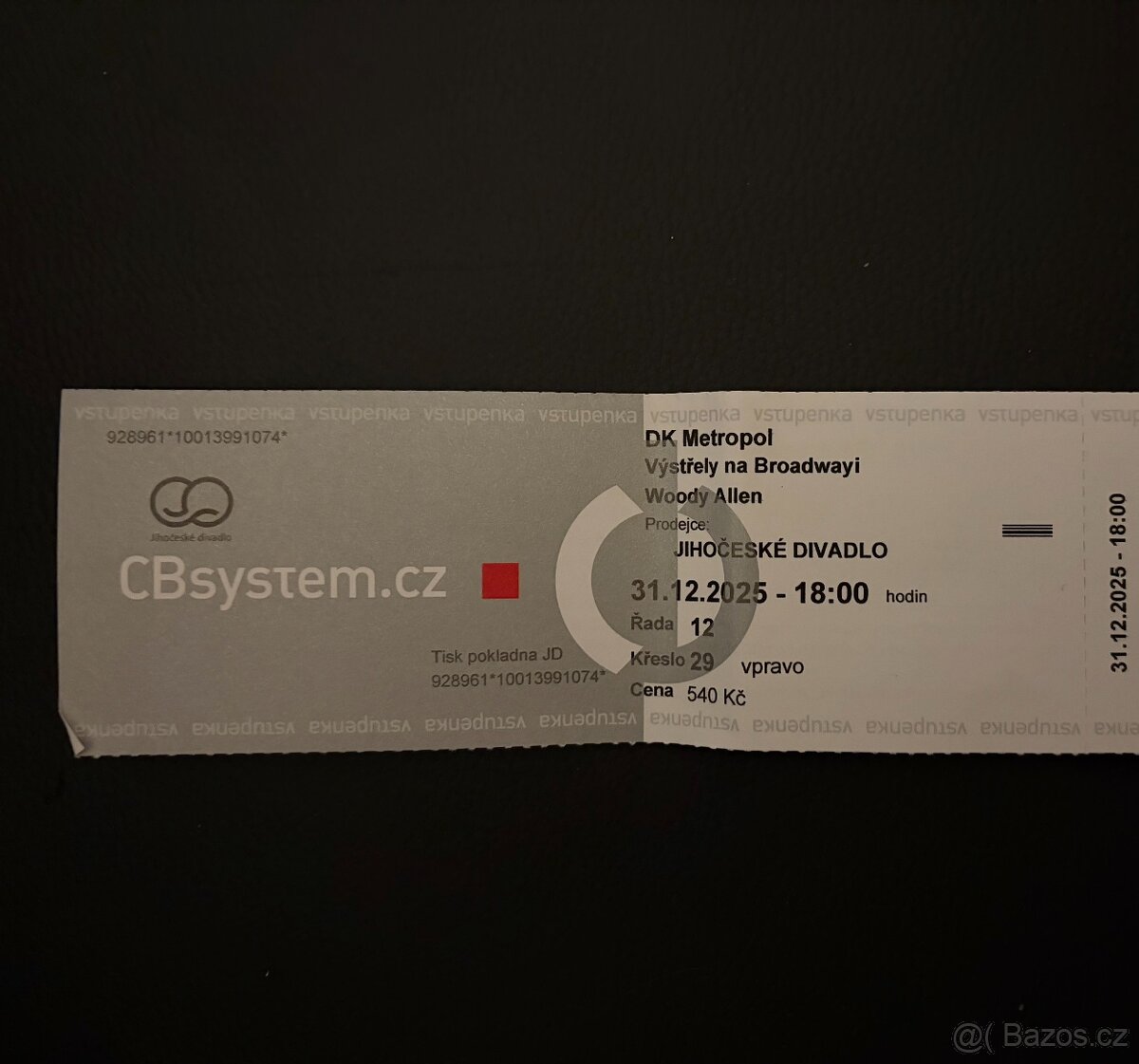 Výstřely na Brodwayi - Jihočeské divadlo