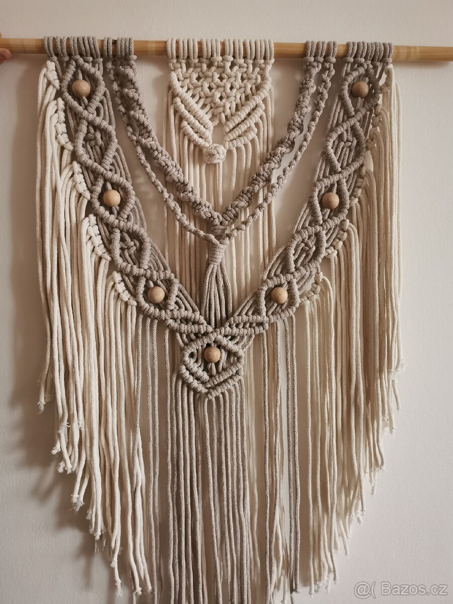 Macramé dekorace
