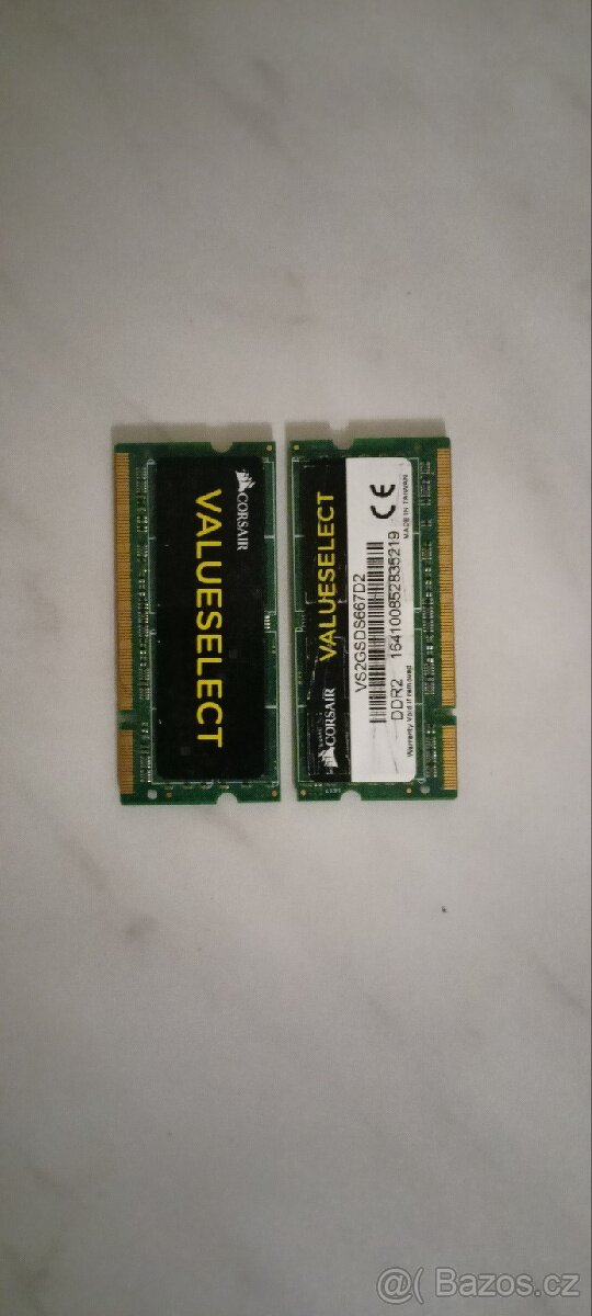 Ram DDR2 asi 2x 2gb