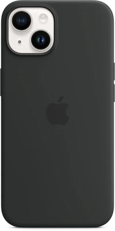 Apple iPhone 14 Silikonový kryt s MagSafe temně inkoust