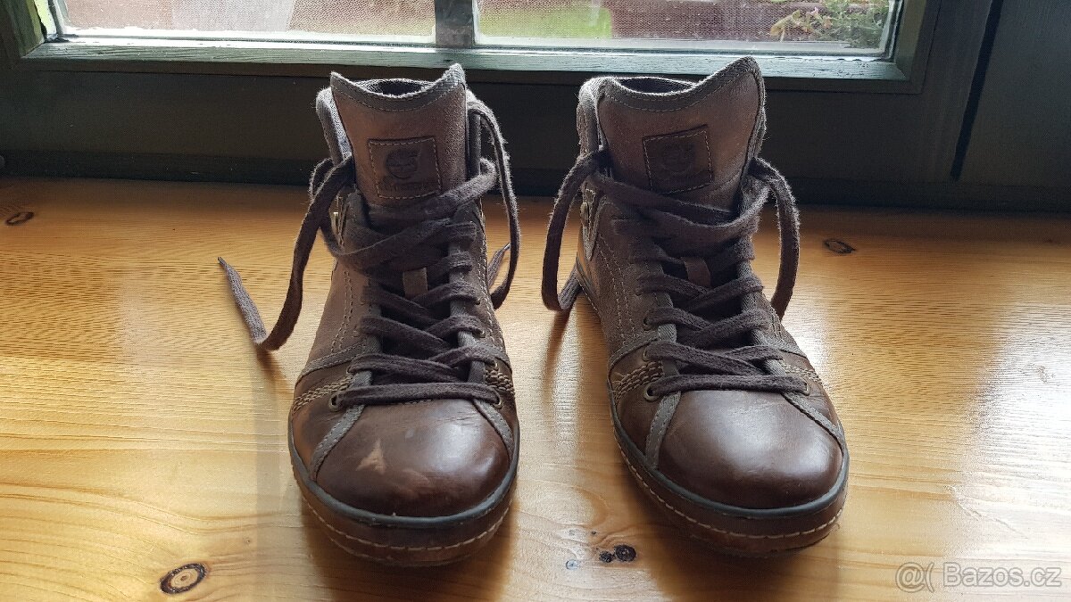 Timberland kotníkové boty 39 hnědé jako NOVÉ