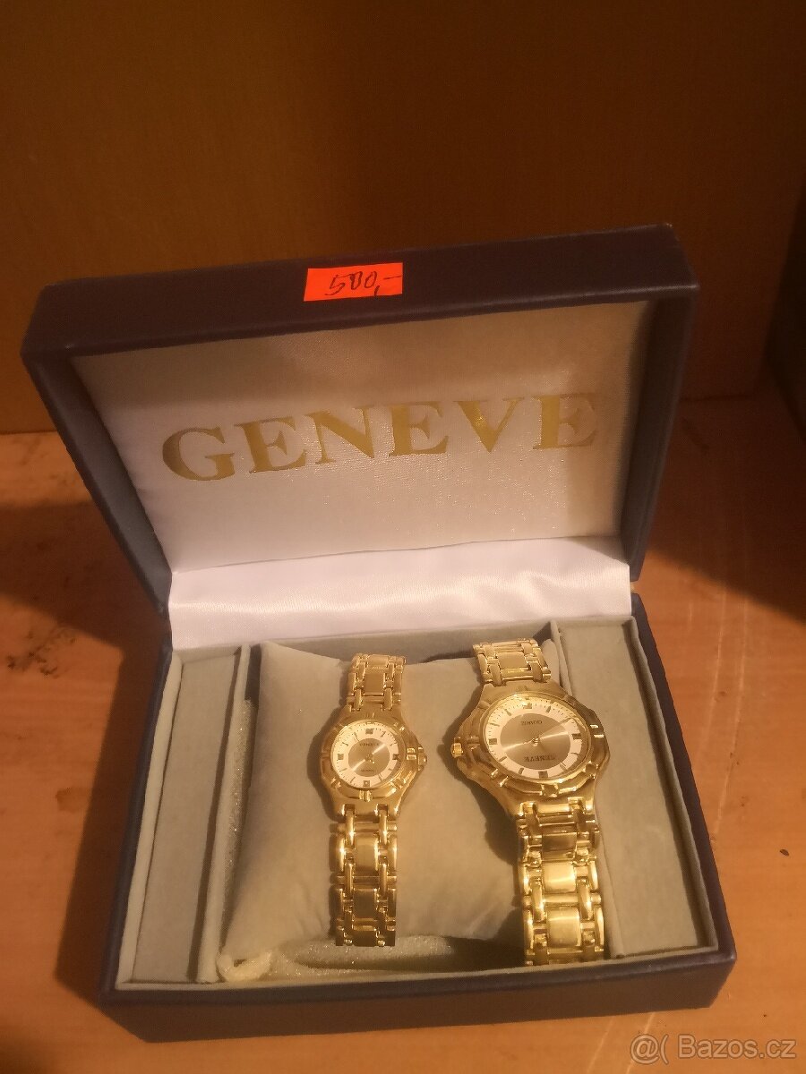 2x hodiny Geneve