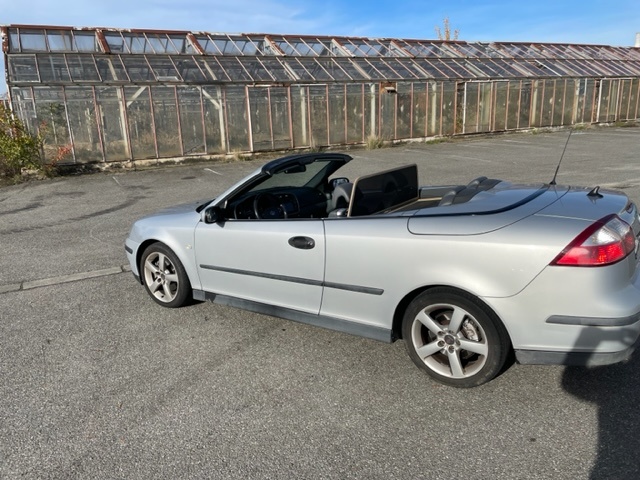 SAAB 9-3 cabrio, r.v.2007, 110kw, automat, nová STK