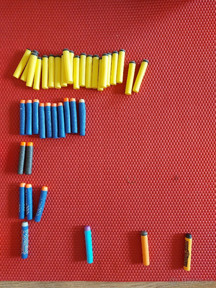Nerf Náboje, čti popisek
