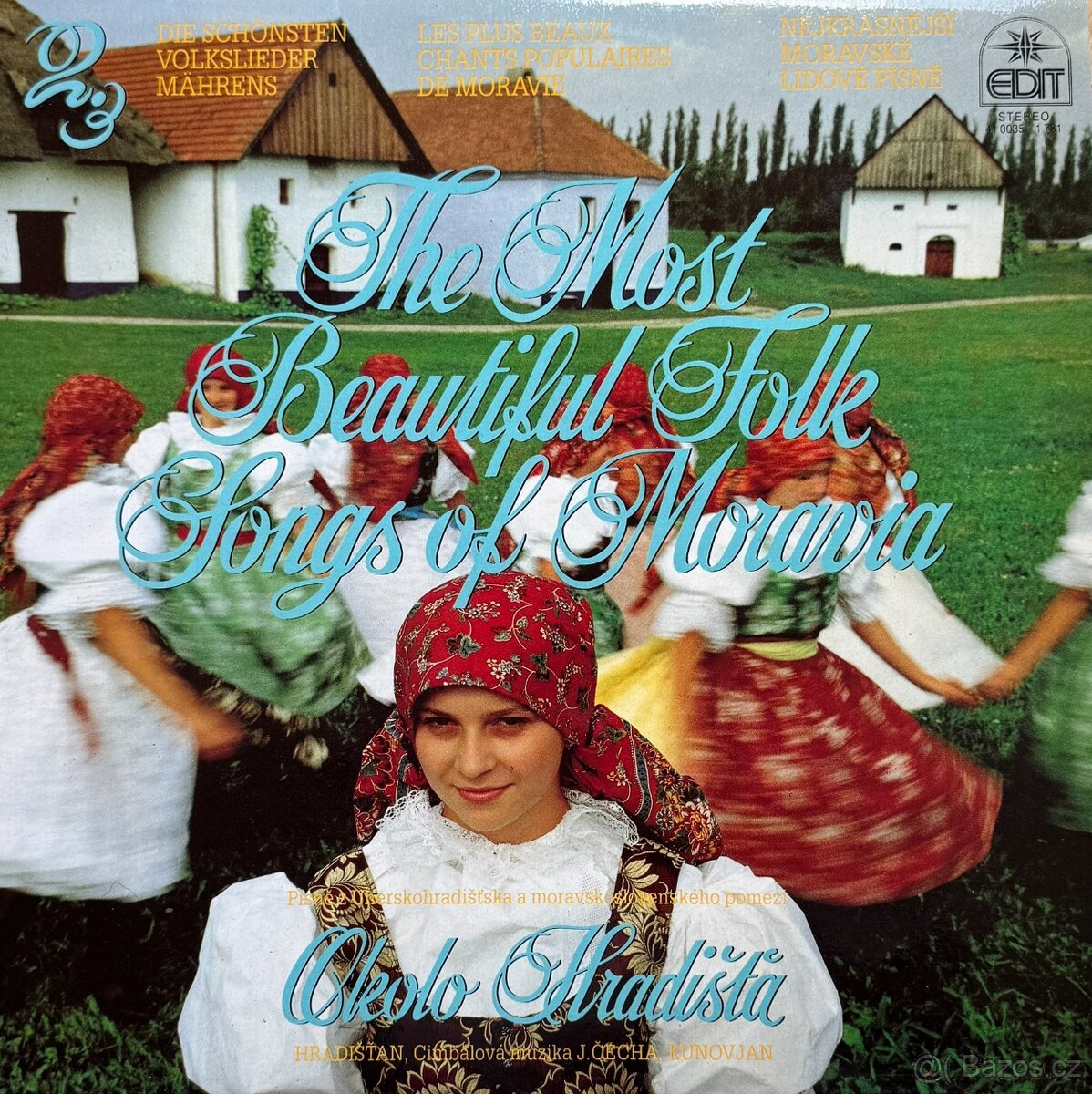 LP - The Best Beautiful Folk Songs of Moravia