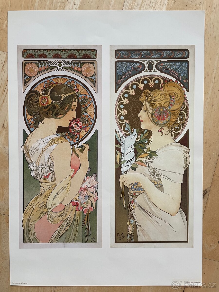 Alfons Mucha plakát