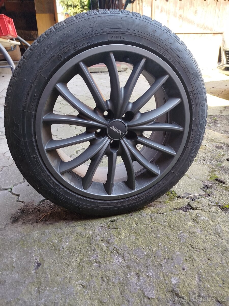 Prodám disky alu +pneu M+S