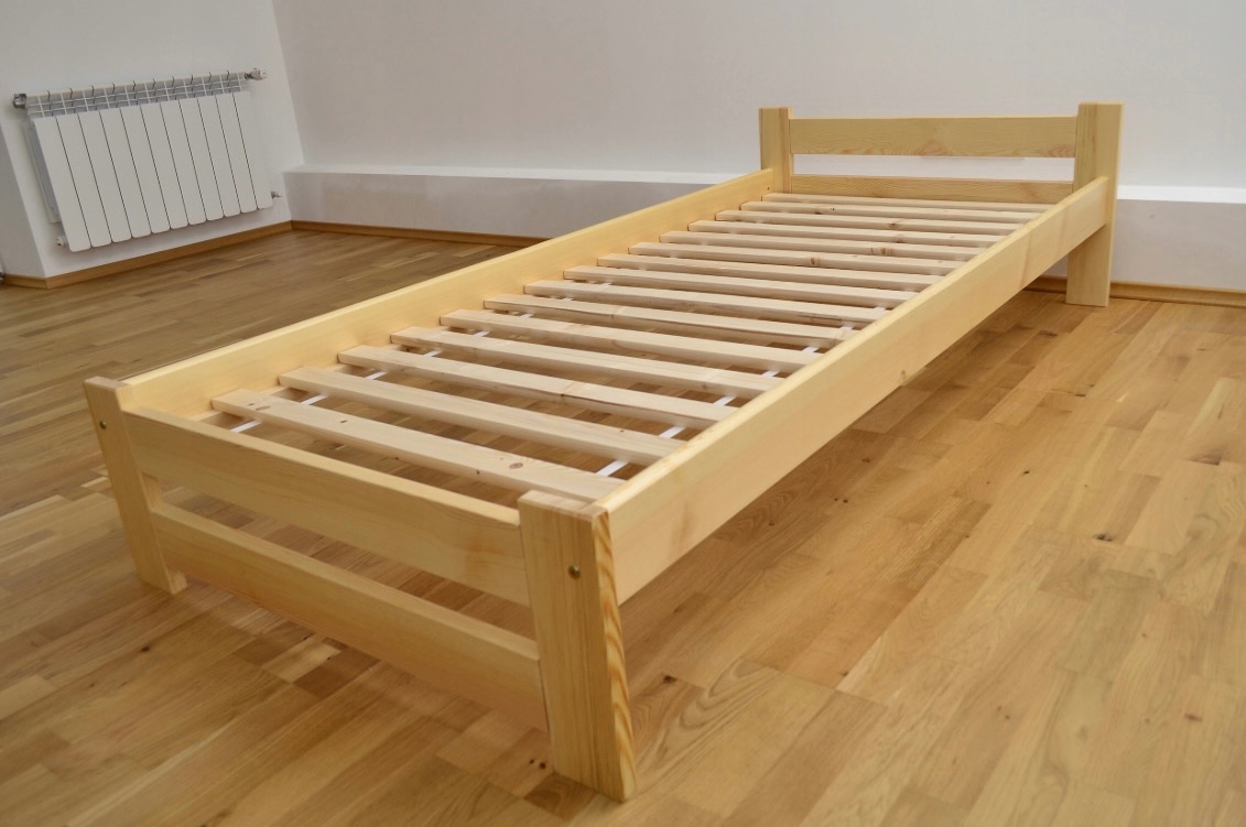 Nová postel 80x200 borovice masiv + rošt