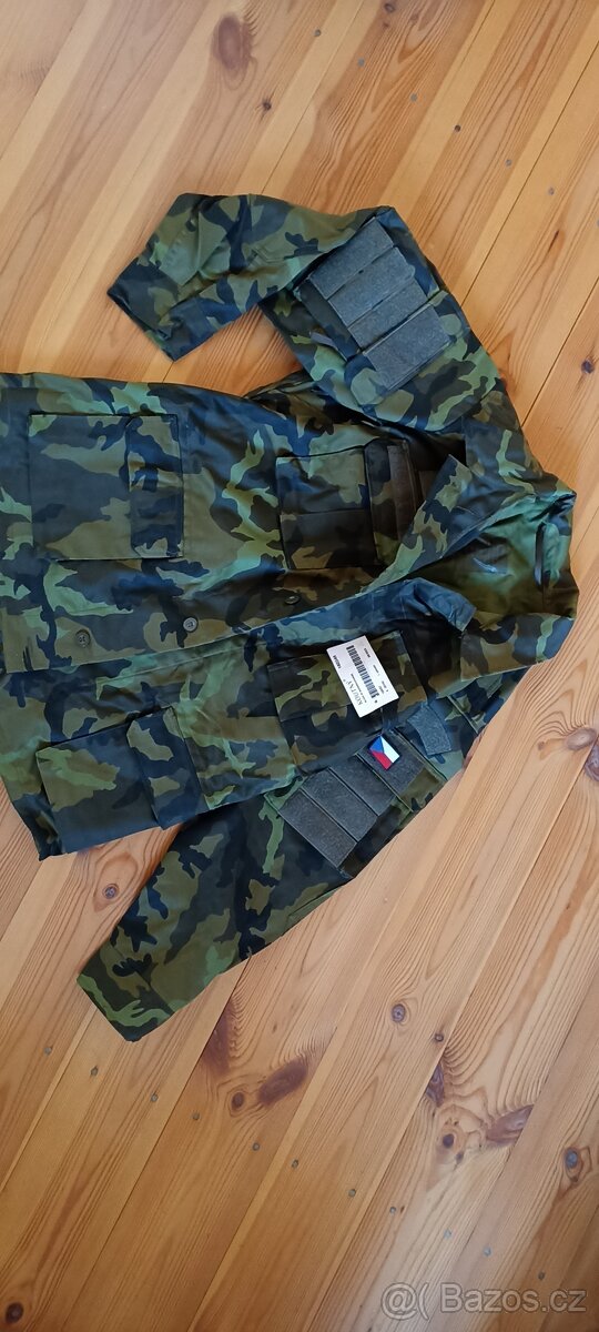 Kalhoty army celoroční 176/78 blůza 158/92