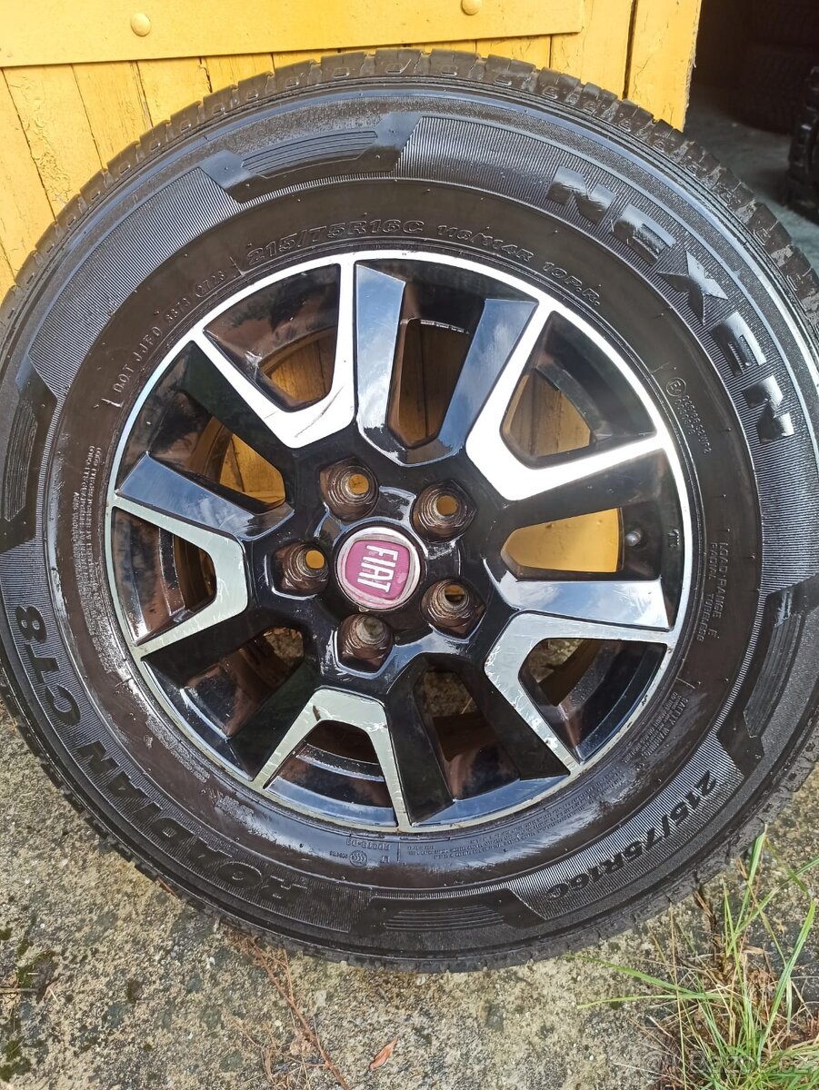 Prodám ALU kola 215/75 R16 C
