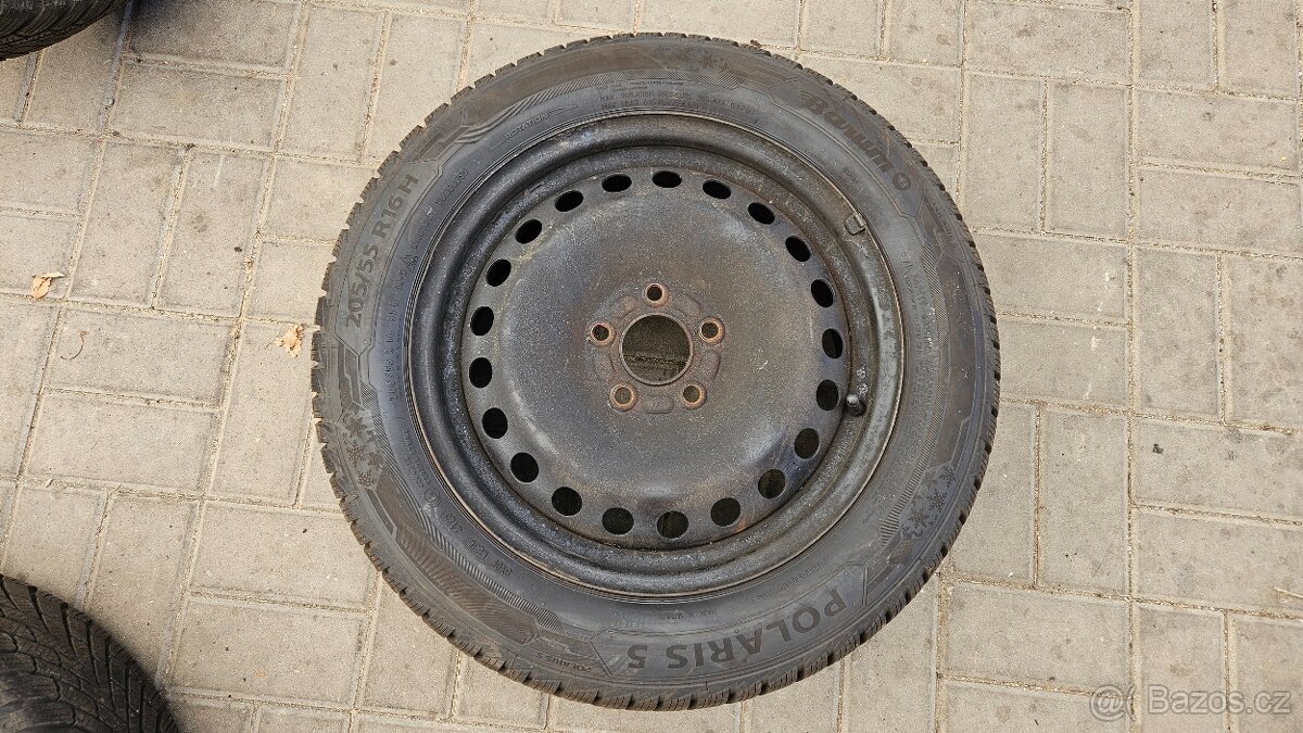 Zimní Sada Disků 5x108 205/55 R16 Ford - Barum