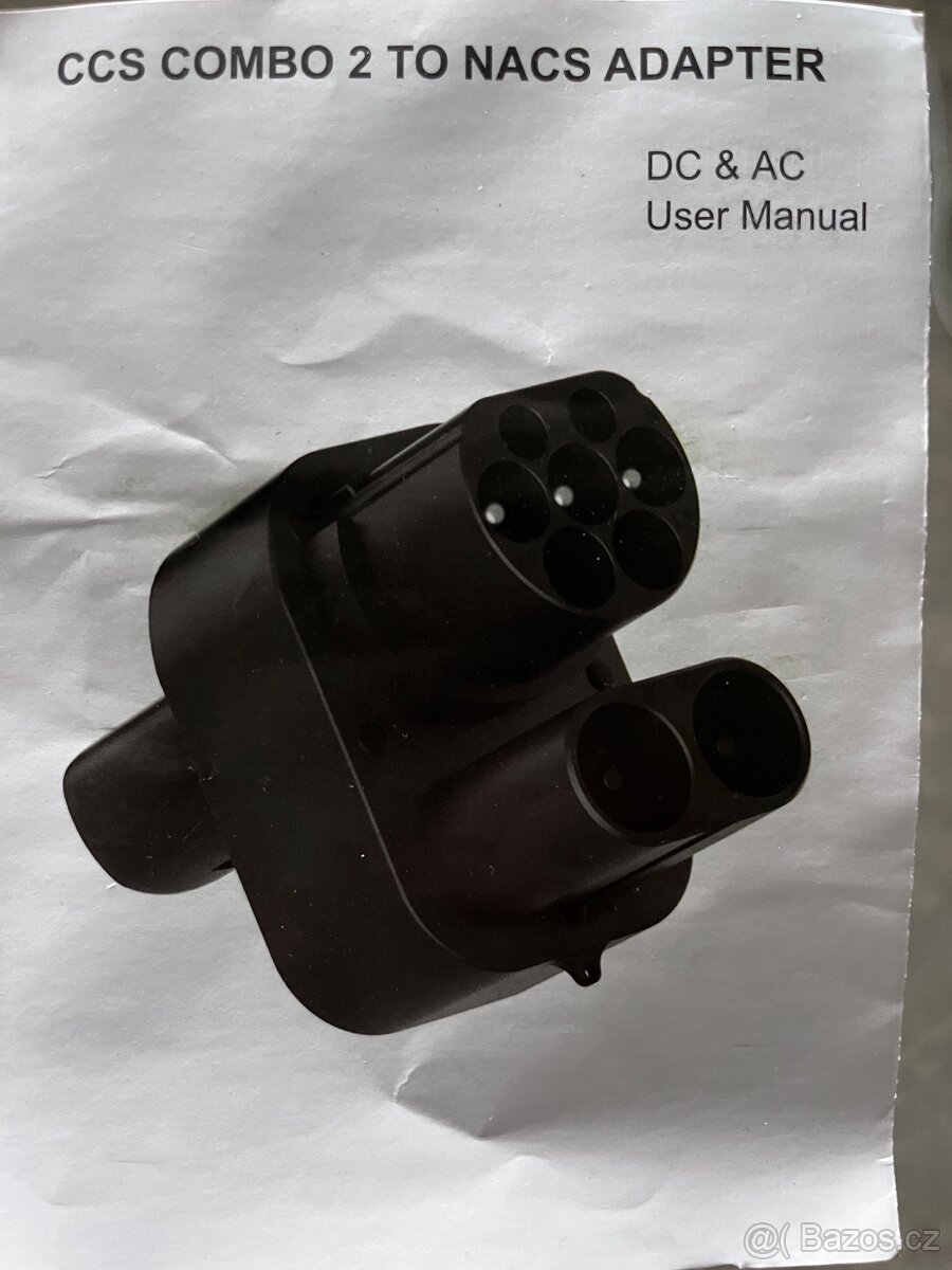 3x Tesla adapter NACS CCS2 USA EU