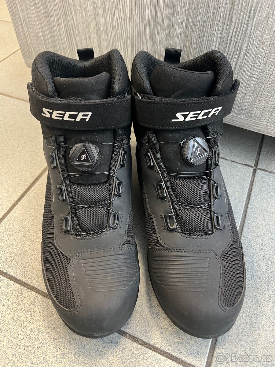 133. Moto boty SECA SPEED černé 46