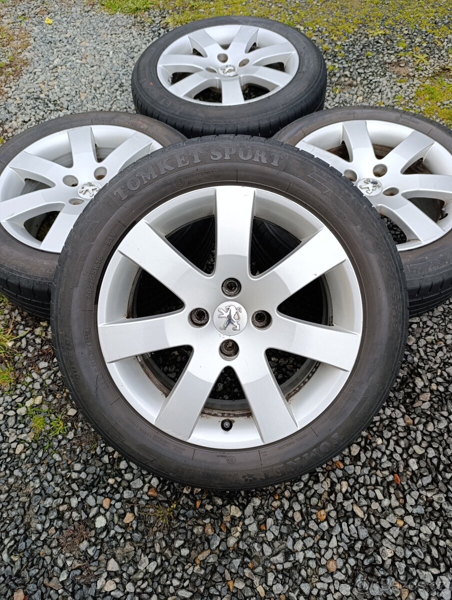 Alu disky R16 Peugeot, Citroen