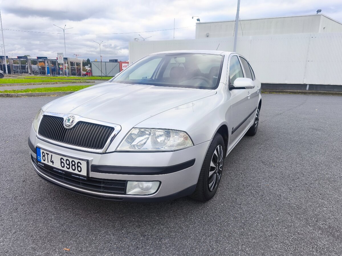 Octavia II 1.6 MPi LPG,75kW,nové STK,bez koroze