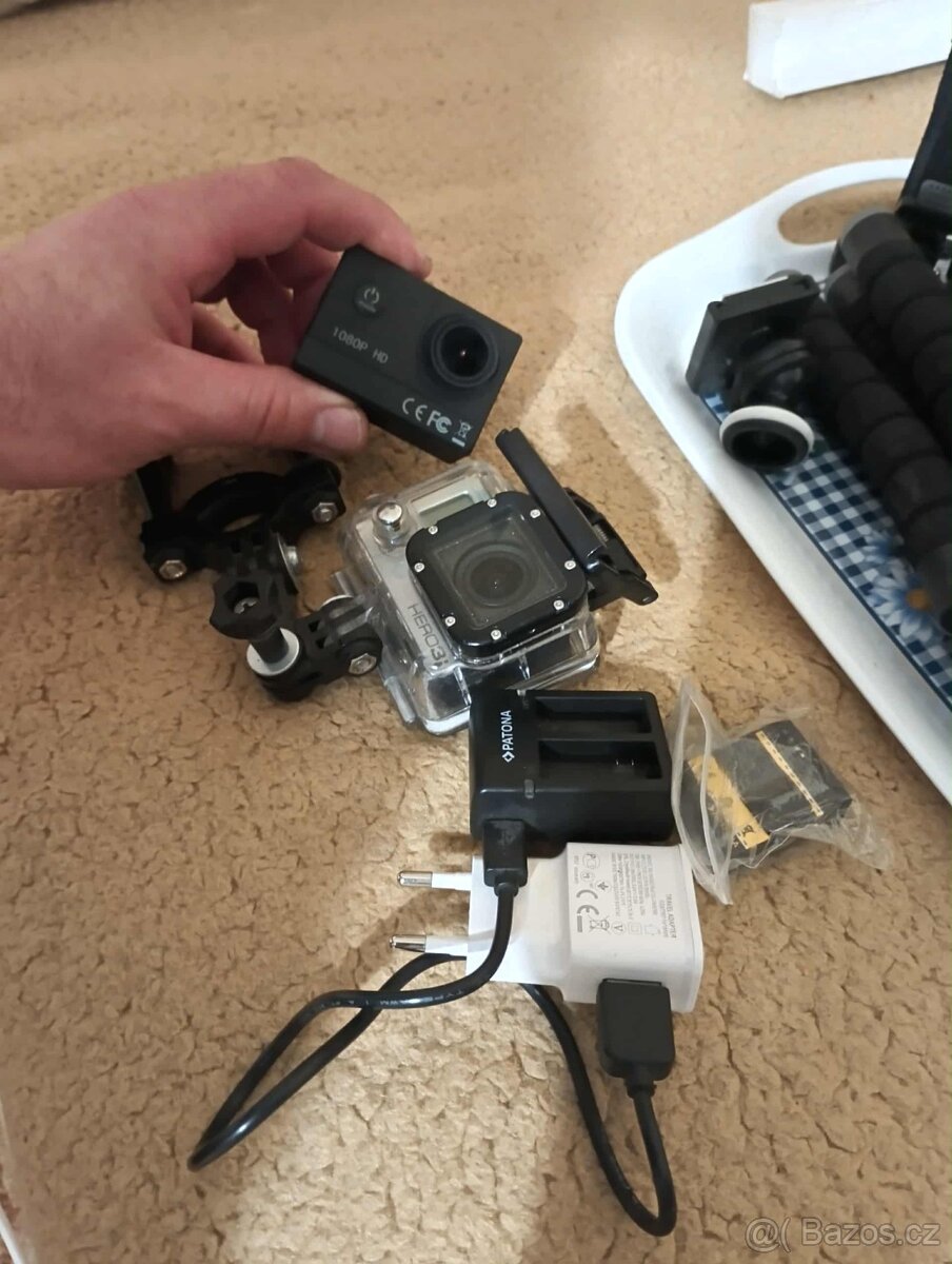 Hero GoPro3+dalsi+prislusenstvi :)