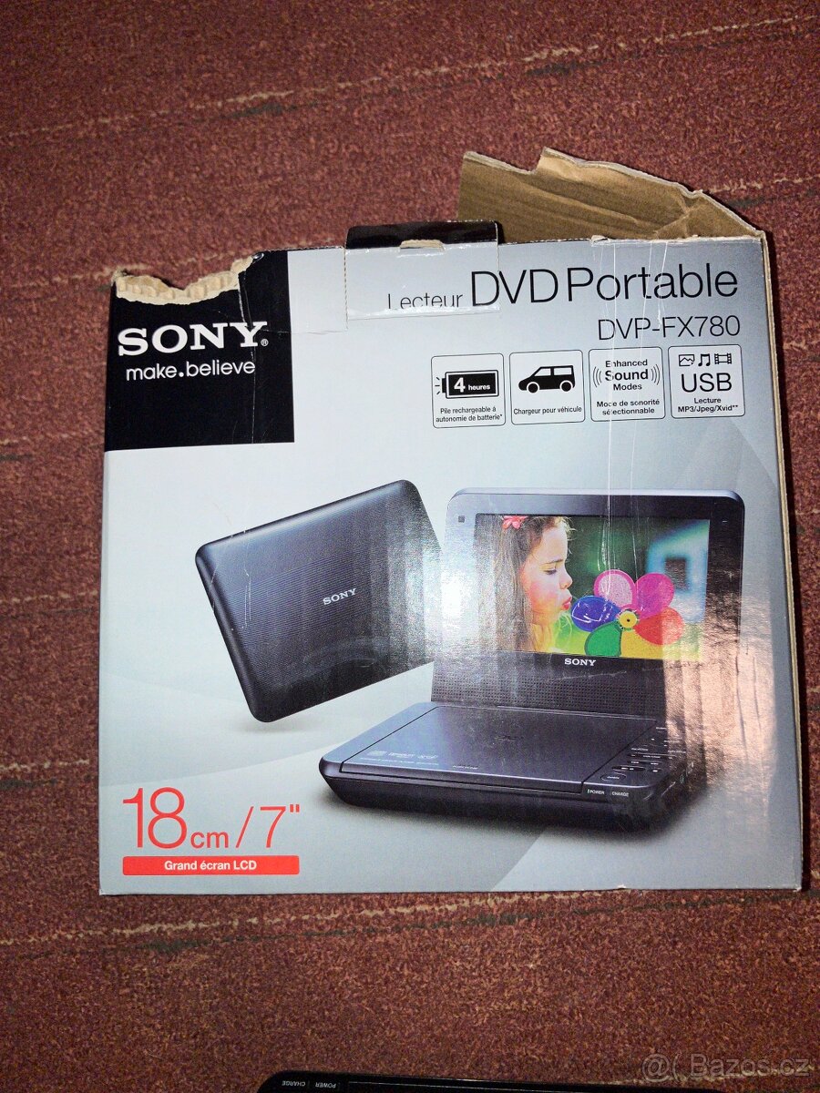 DVD přehrávač Sony DVP-FX780