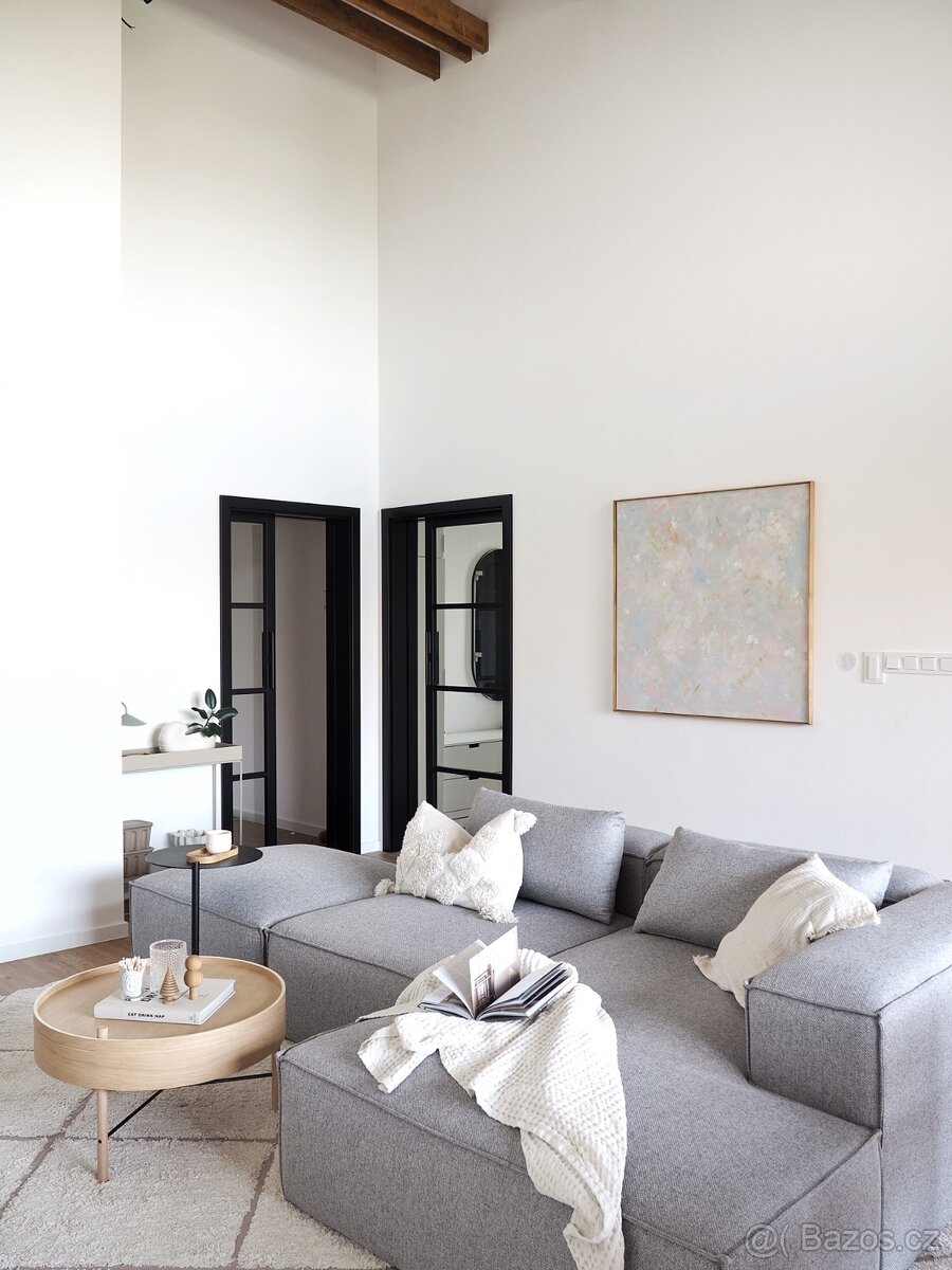 Modulární sedací souprava šedá Brande Beliani