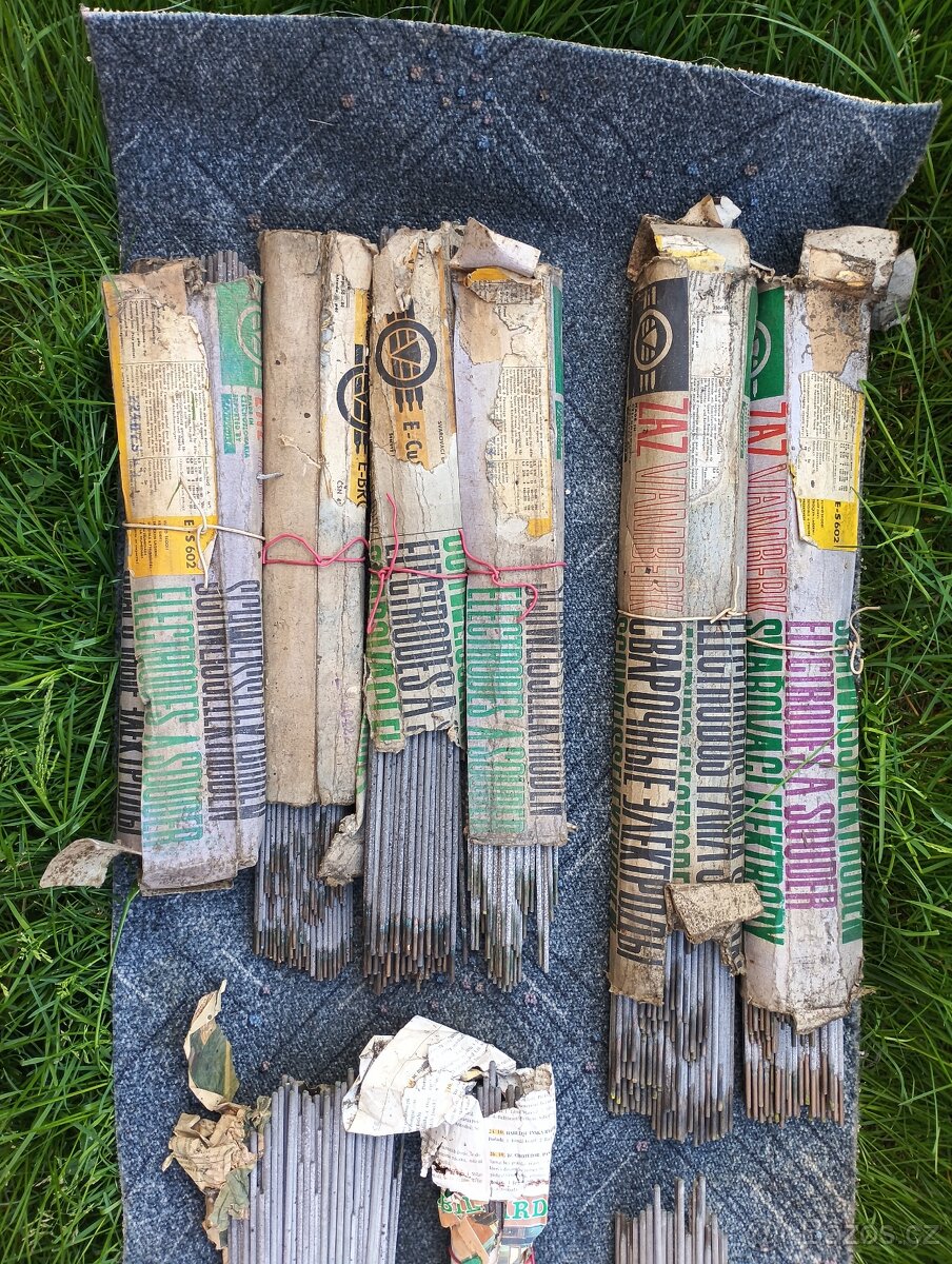 Bazické svařovací elektrody Bronz - Mosaz - Šedá litina