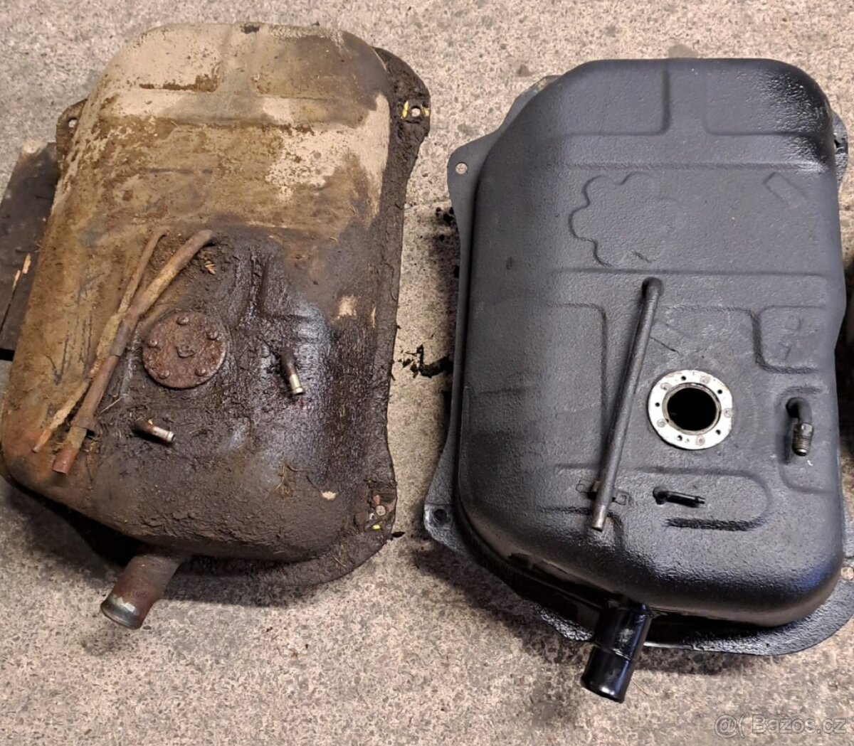 Nádrž Suzuki Samurai.