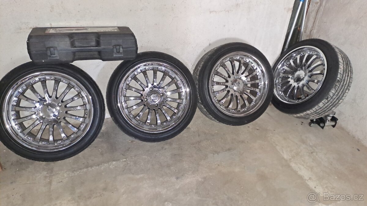 MAM alu 8jx17 s pneu Bridgestone