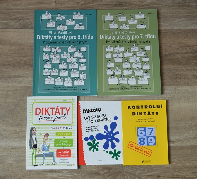 Knížky Diktáty