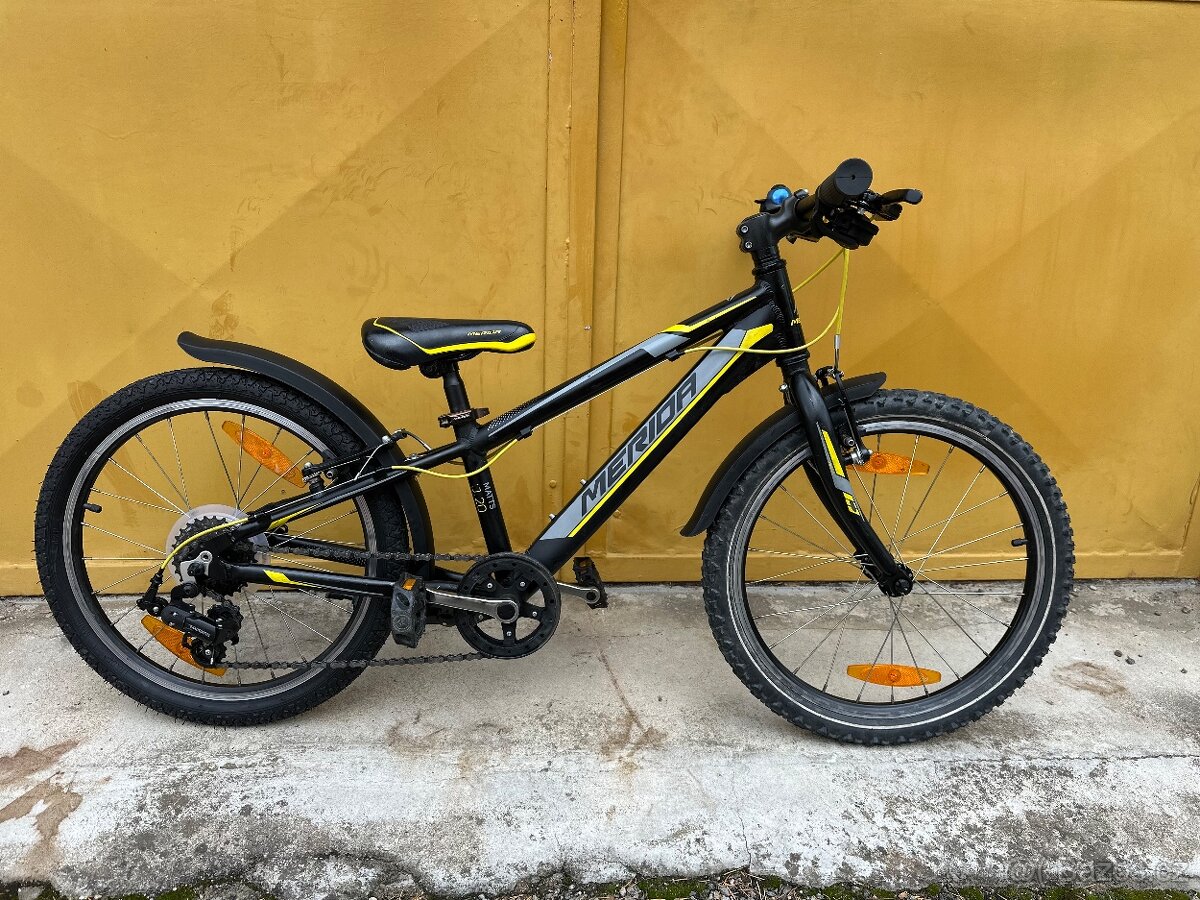 Merida Matts 20 dětské kolo s páčkovým řazením