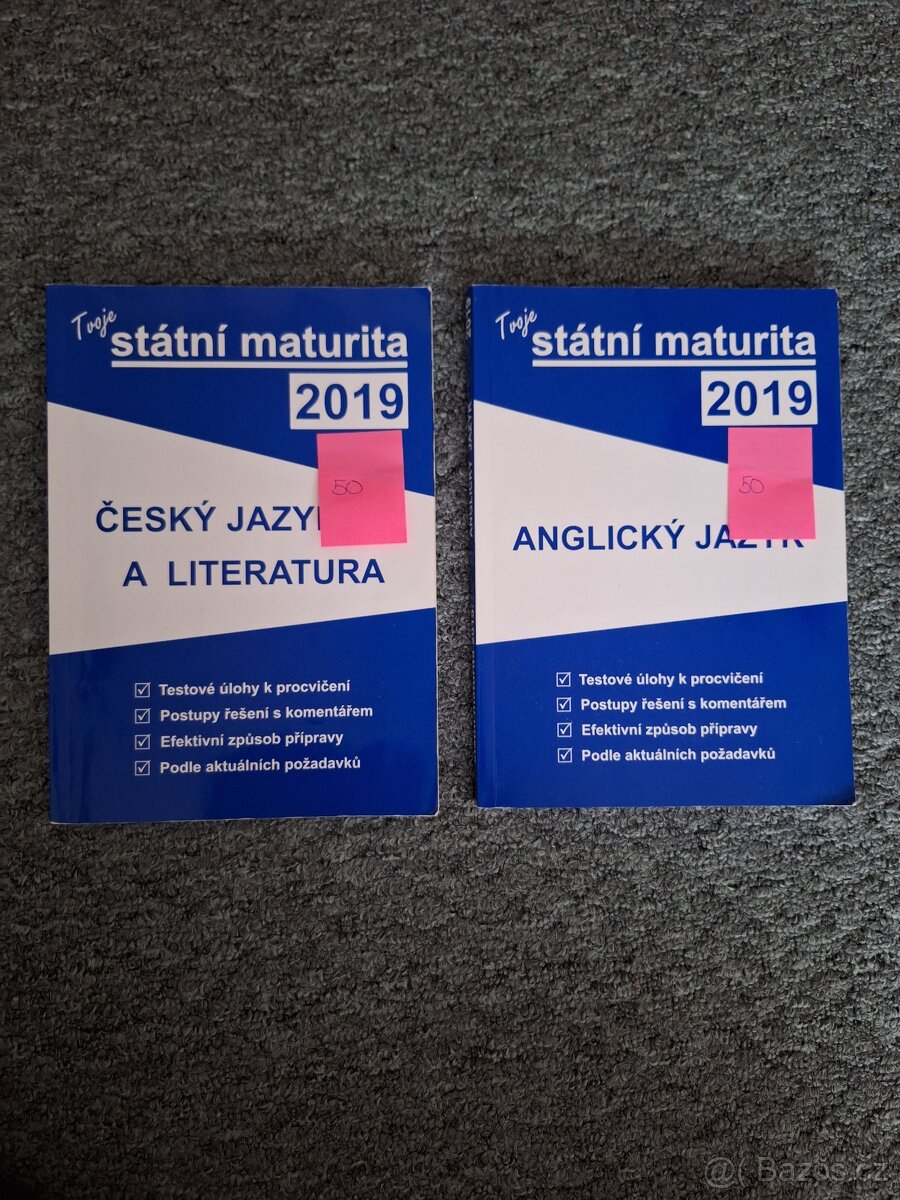 Tvoje státní maturita 2019 - ČJL a AJ