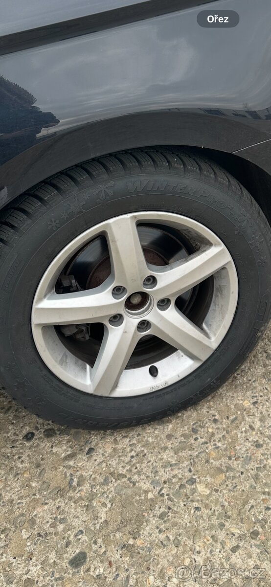 ALU kola 16" VW Borbet 6,5JX16 ET42