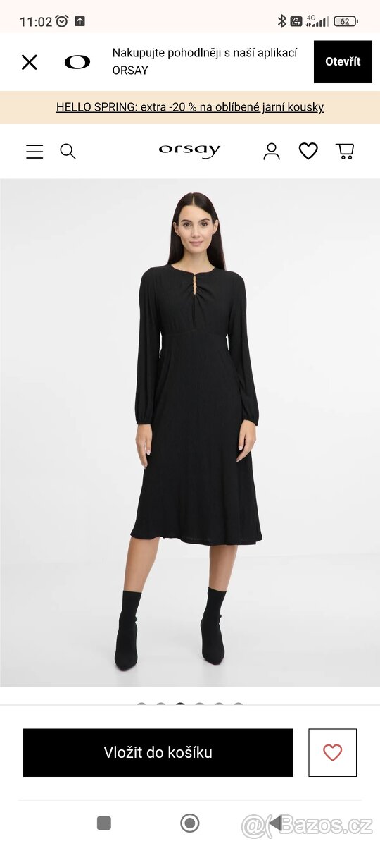 Šaty Orsay vel. L