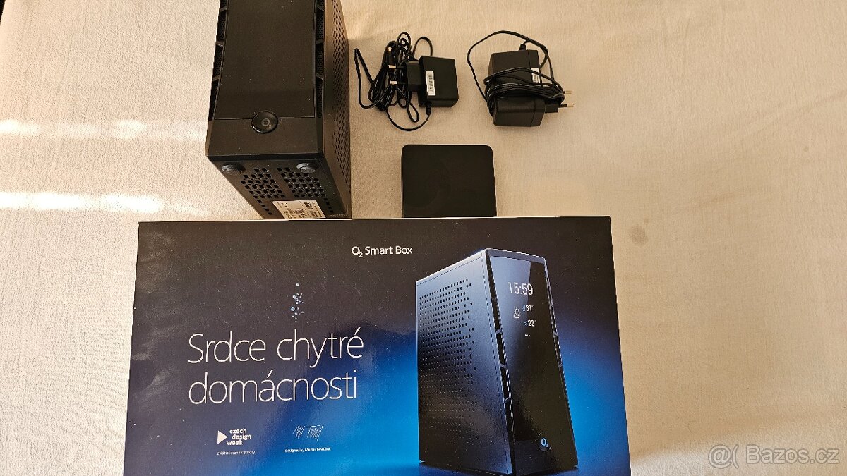 O² smart box + O² tv set top box