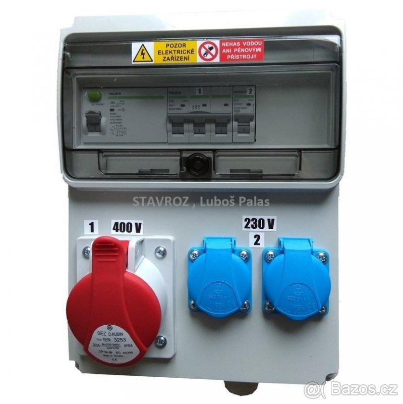 Stavební rozvaděč