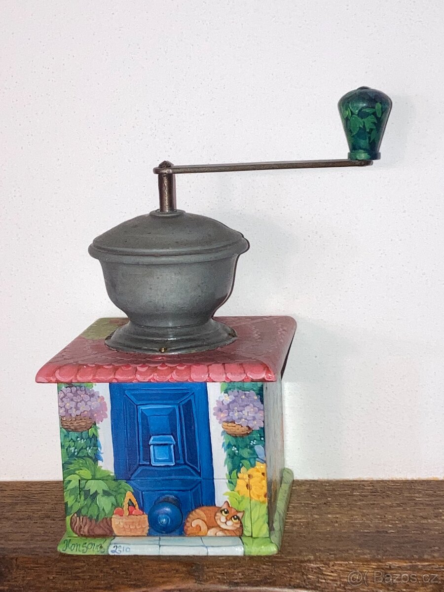 RUČNĚ MALOVANÝ MLÝNEK ZUZANY HONSOVÉ