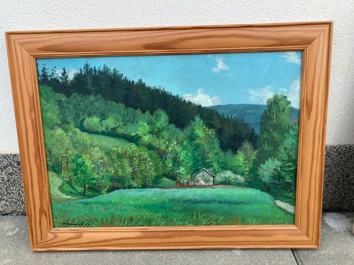 Prodám obraz F.Chmelař