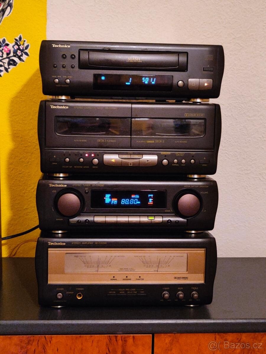 Pěkná sestava TECHNICS SE - CA 1080