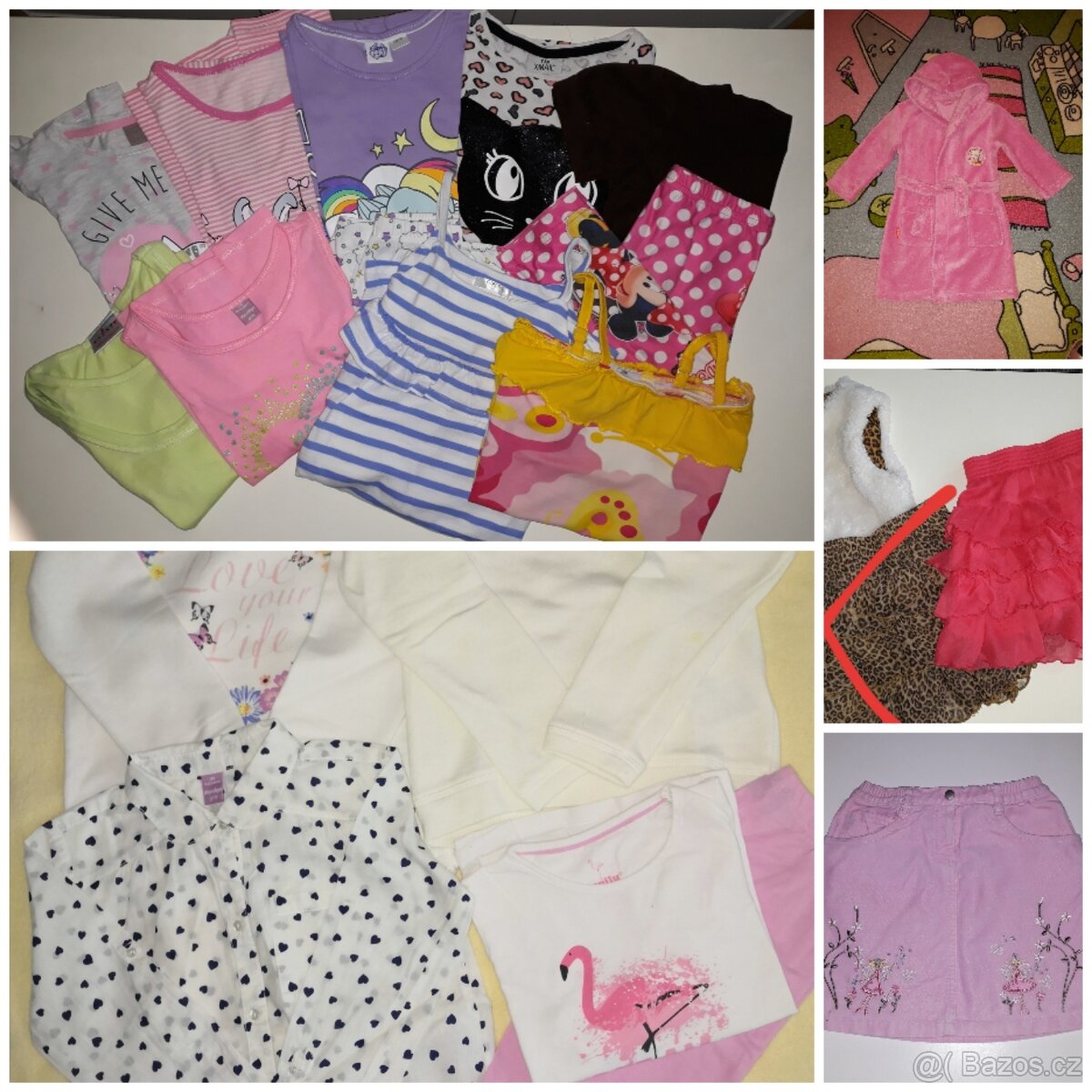 Dívčí oblečení vel. 110-116