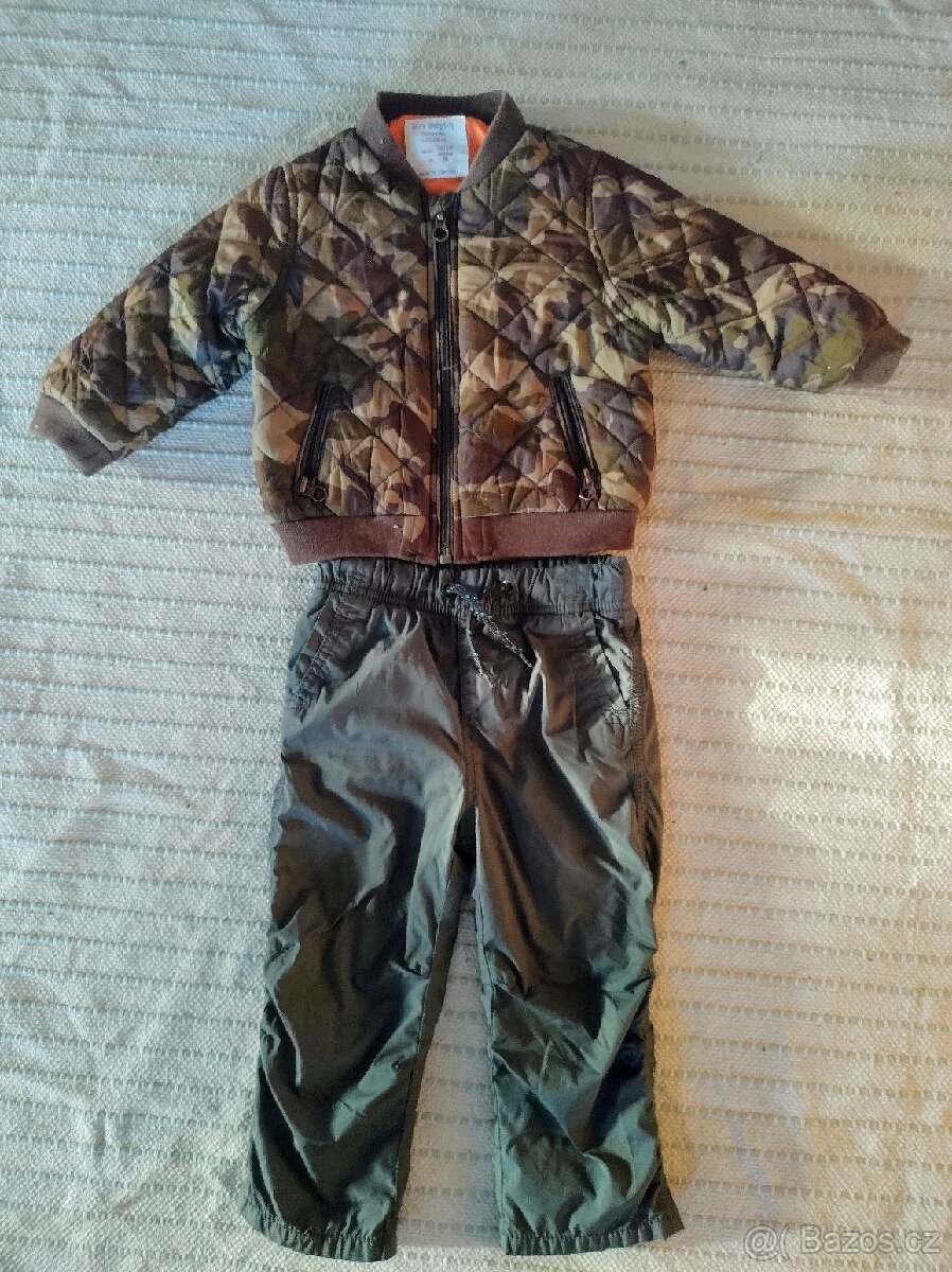 Bunda ZARA a kalhoty GAP