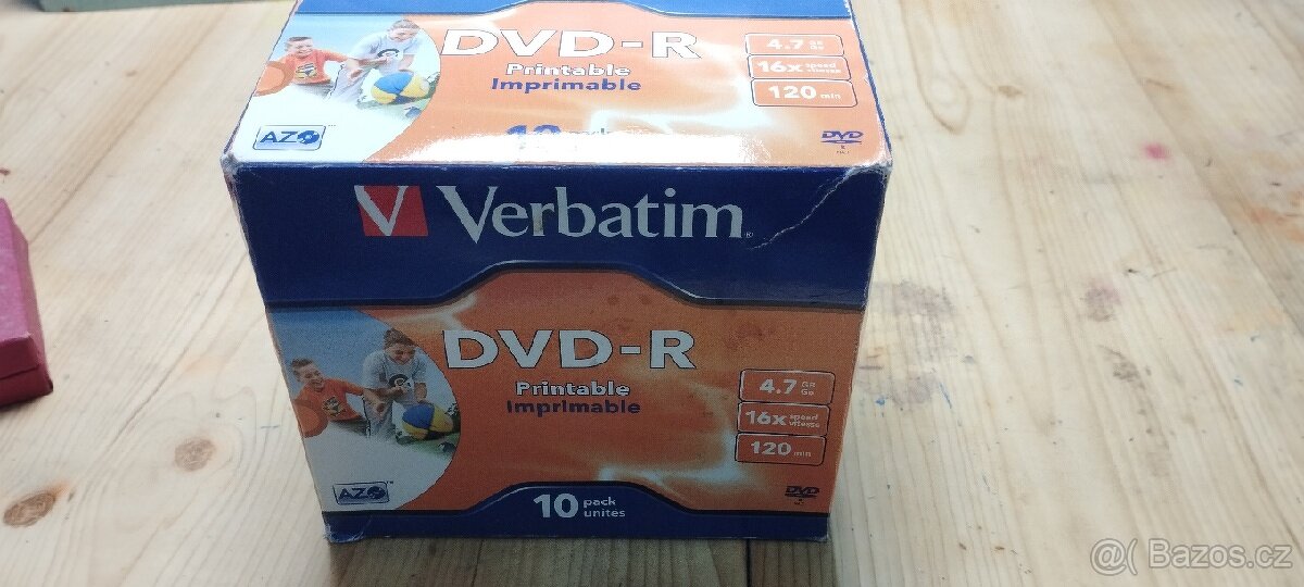 DVD r disky