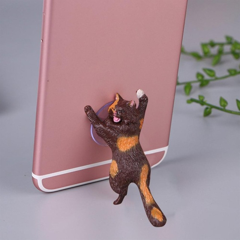 Stojánek na mobil ve tvaru kočky