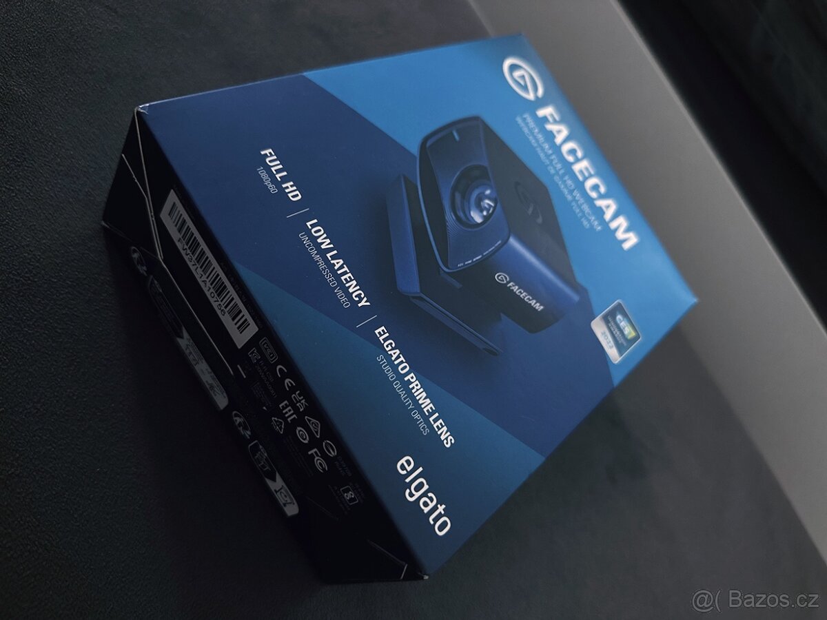 Webcam Elgato 1080p60fps SONY sensor — super stav jako nová