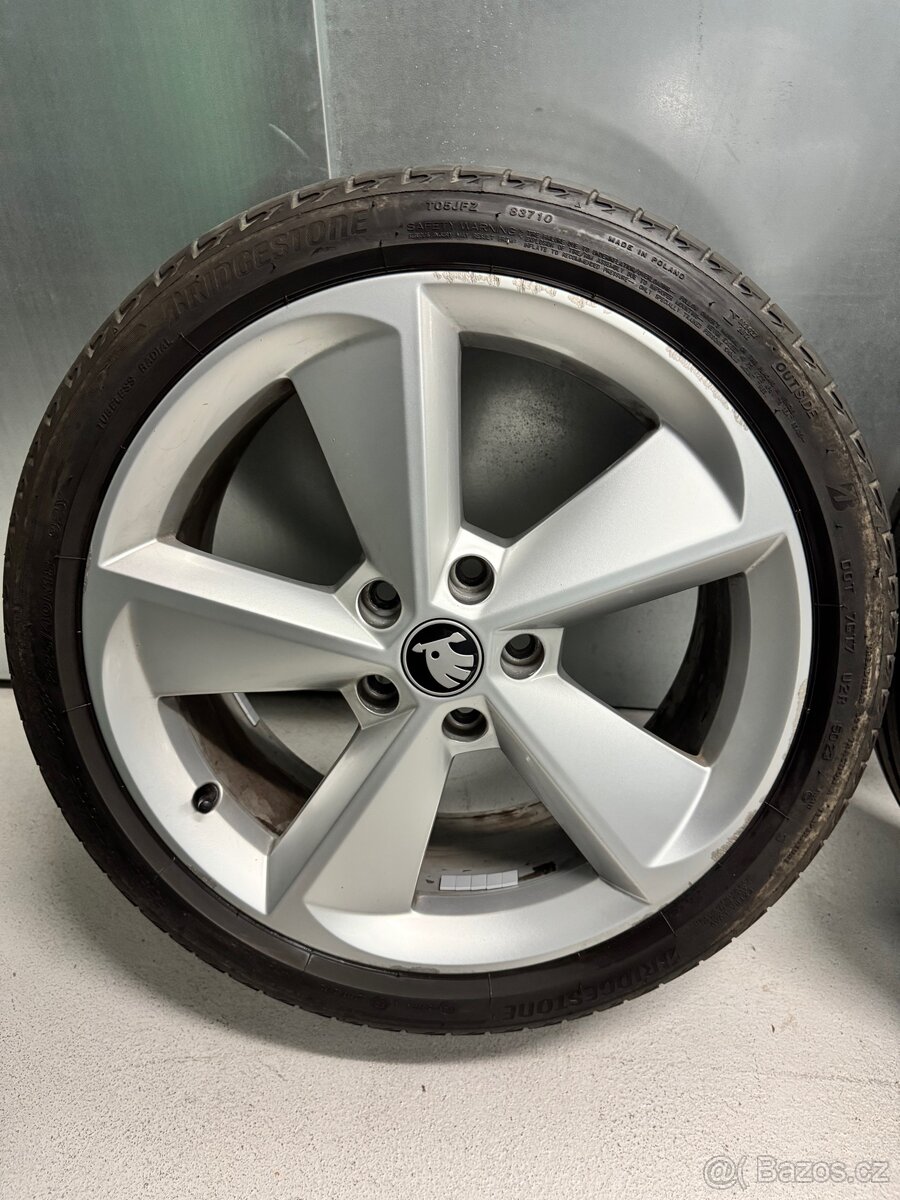 Alu kola Škoda Golus r18